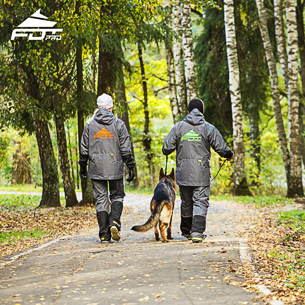 FDT Professional Dog Training Jacket of Fine Quality for Any Weather Conditions