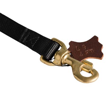 Corrosion Resistant Snap Hook of Nylon Dog Leash