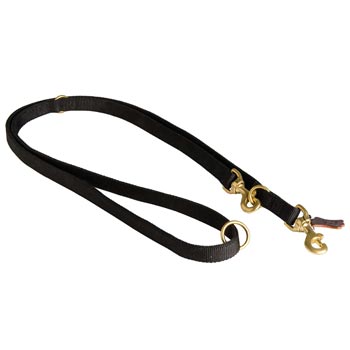 Nylon Dogue de Bordeaux Leash for Police Dogs Training